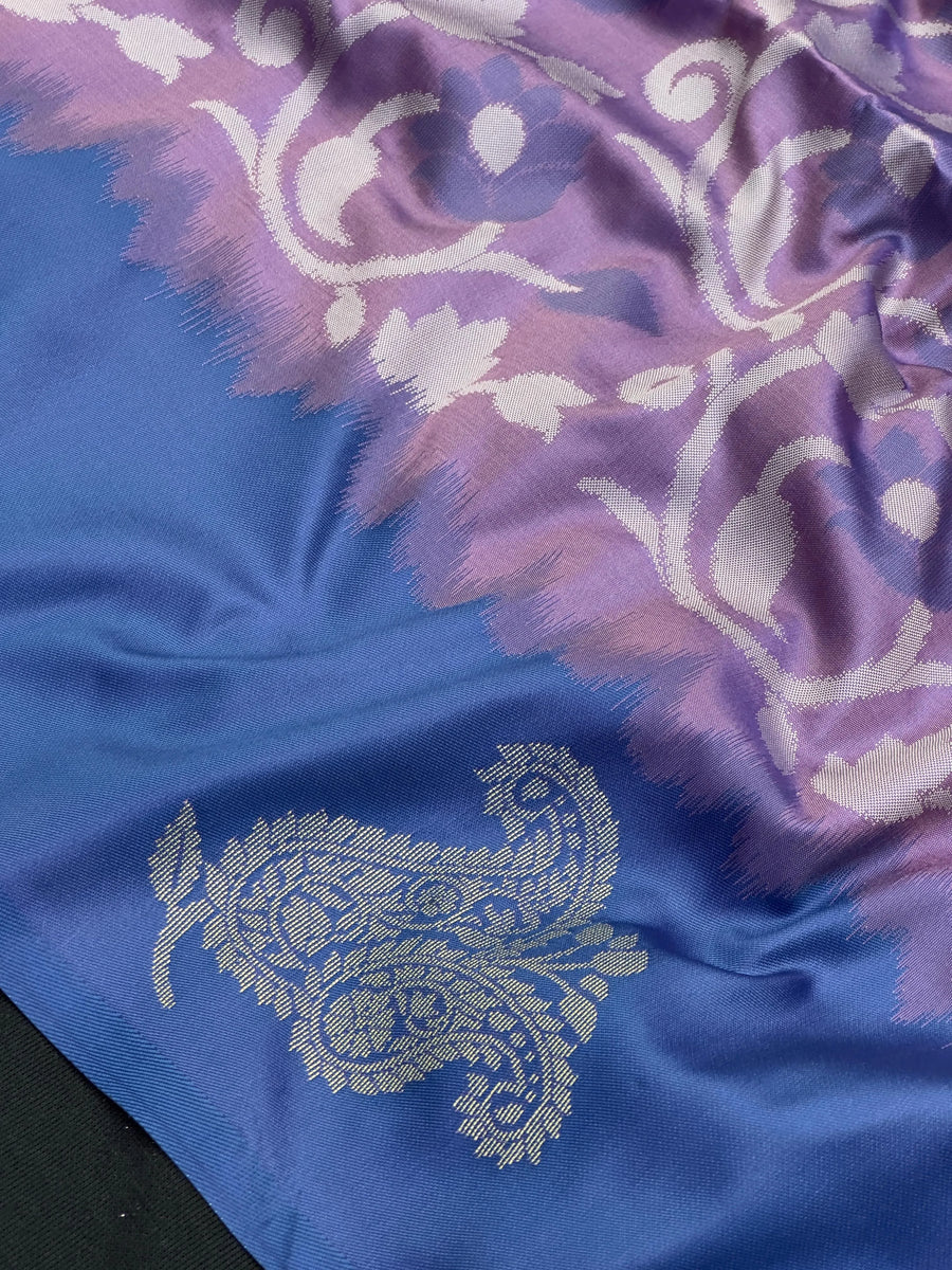 Elegant Design Semi Silk Pochampally Saree – Perfect for Regular Wear