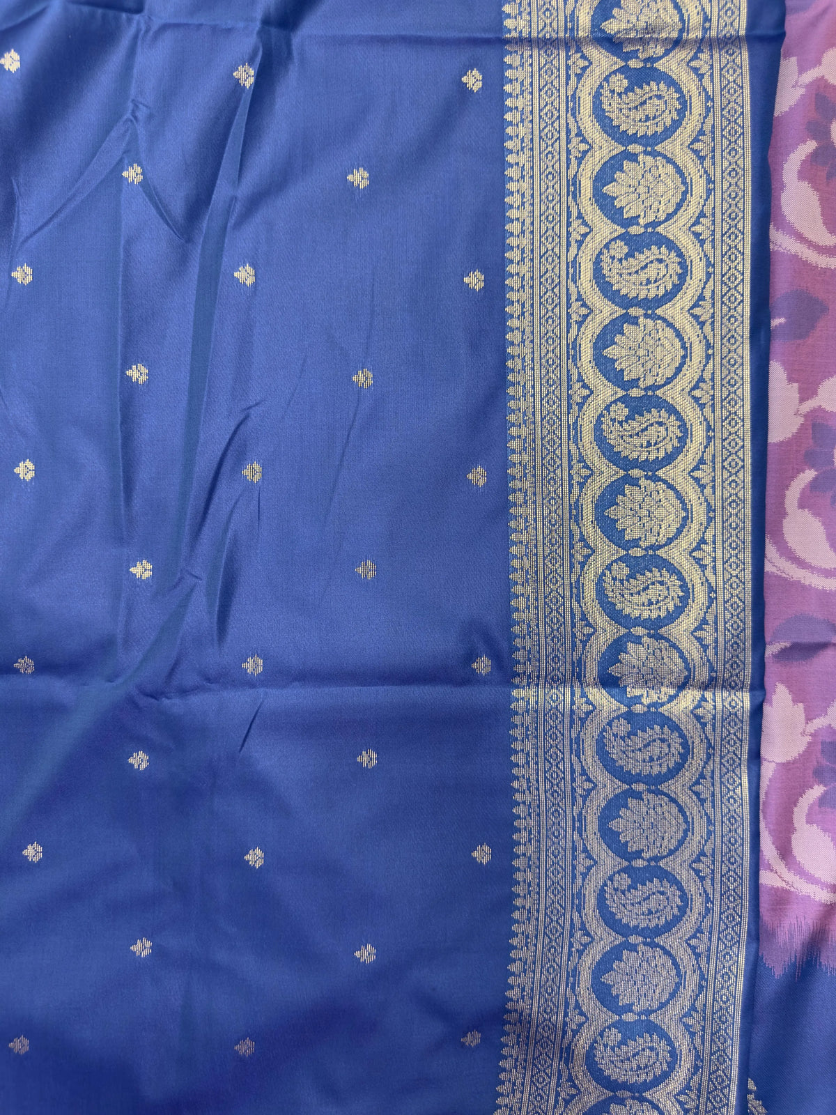 Elegant Design Semi Silk Pochampally Saree – Perfect for Regular Wear