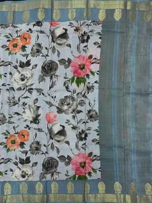 Charming Viscose Silk Saree with Modern Appeal (Print Vastra)