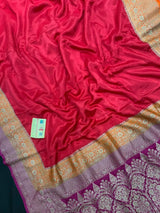 Pure Banarasi 3D Crepe Silk Saree