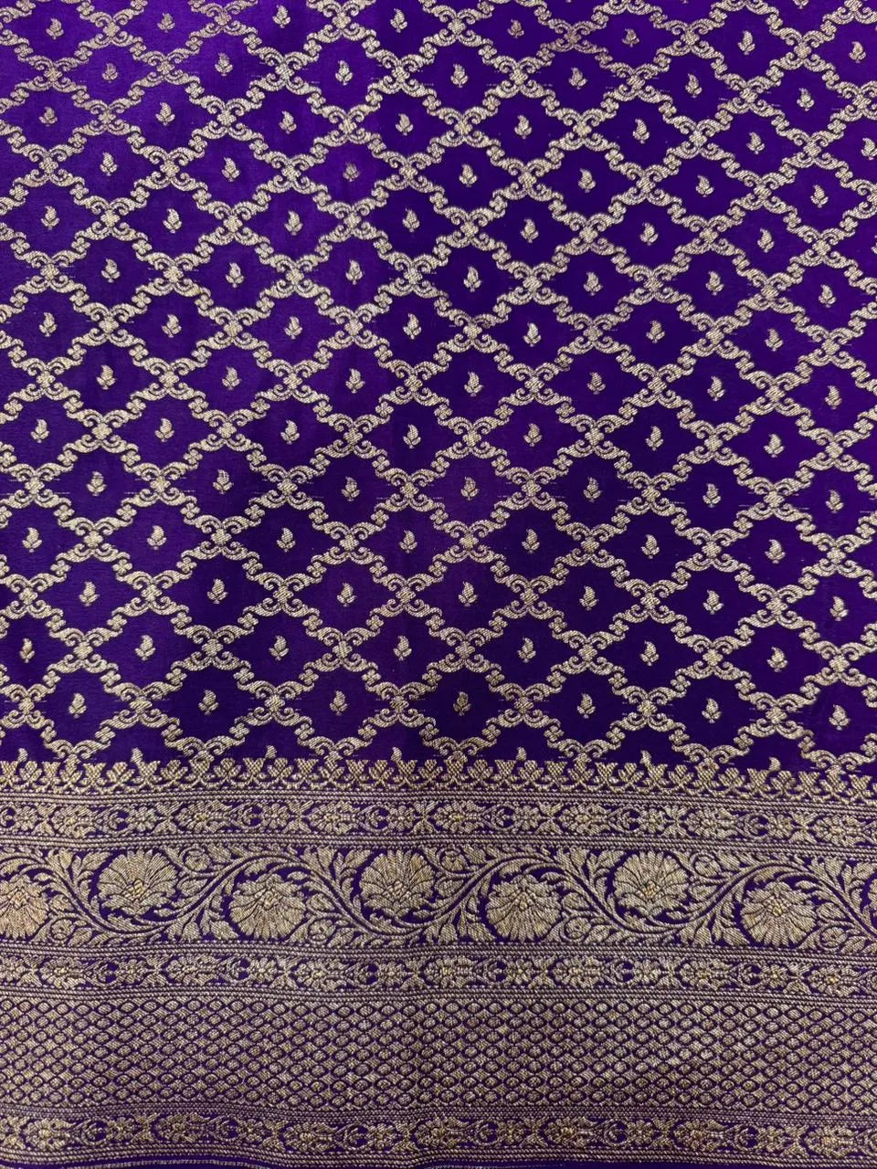 Pure Banarasi 3D Crepe Silk Saree