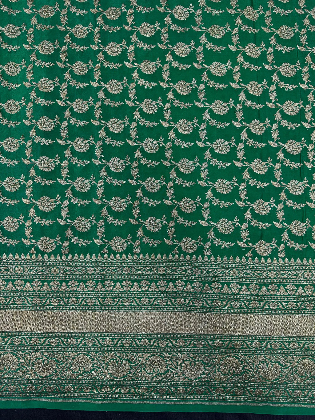 Pure Banarasi 3D Crepe Silk Saree 