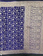 Pure Banarasi Crepe Saree