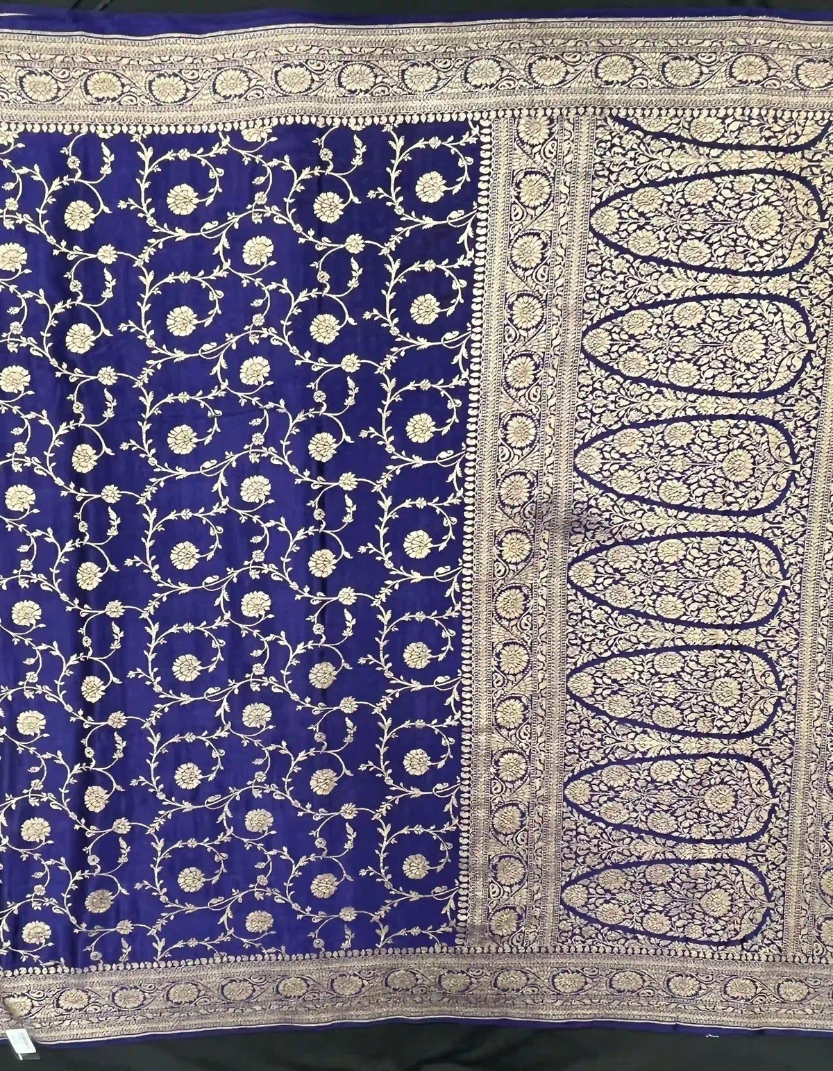 Pure Banarasi Crepe Saree