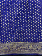 Pure Banarasi Crepe Saree