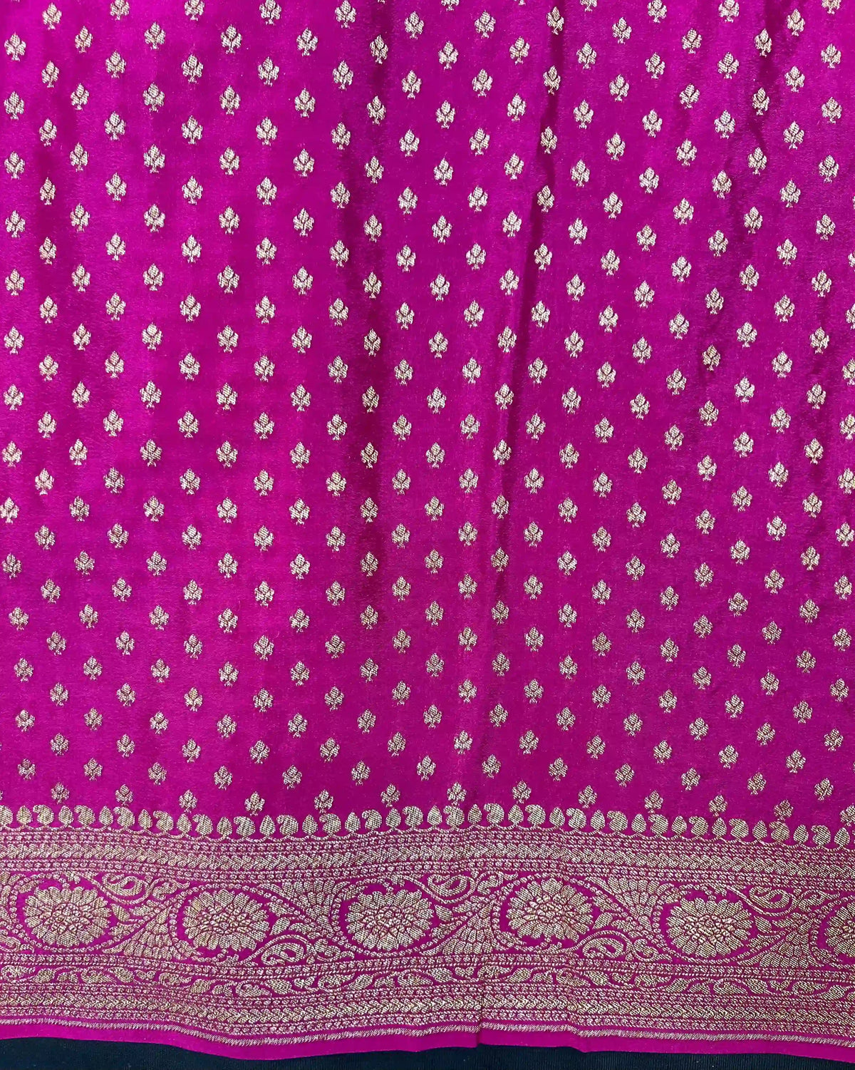 Pure Banarasi Crepe Saree