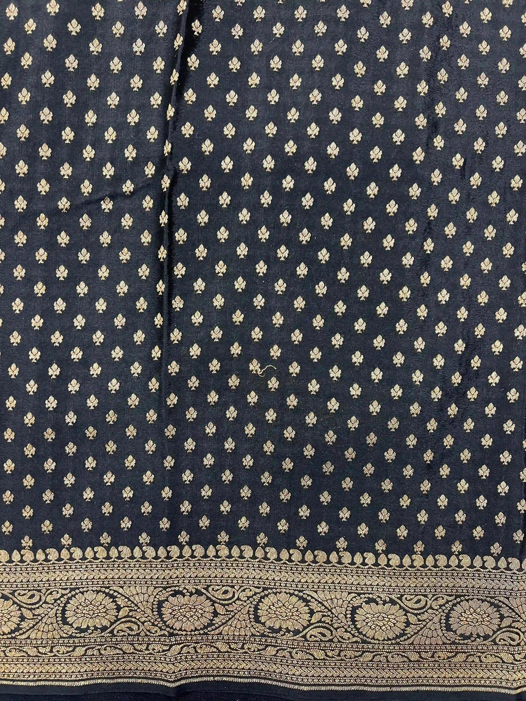 Pure Banarasi Crepe Saree