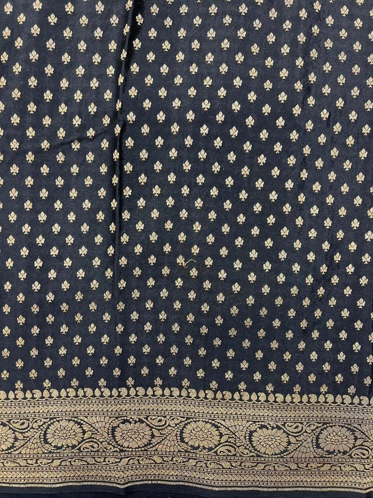 Pure Banarasi Crepe Saree