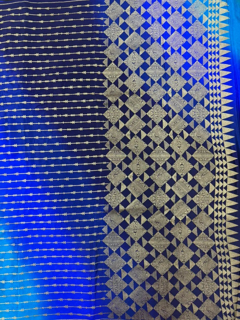 Pure Banarasi Crepe Saree