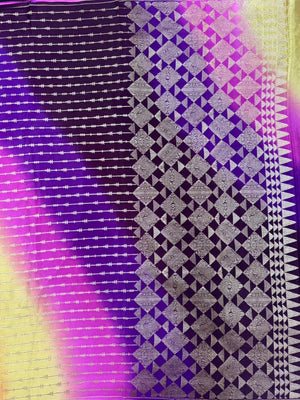 Pure Banarasi Crepe Saree