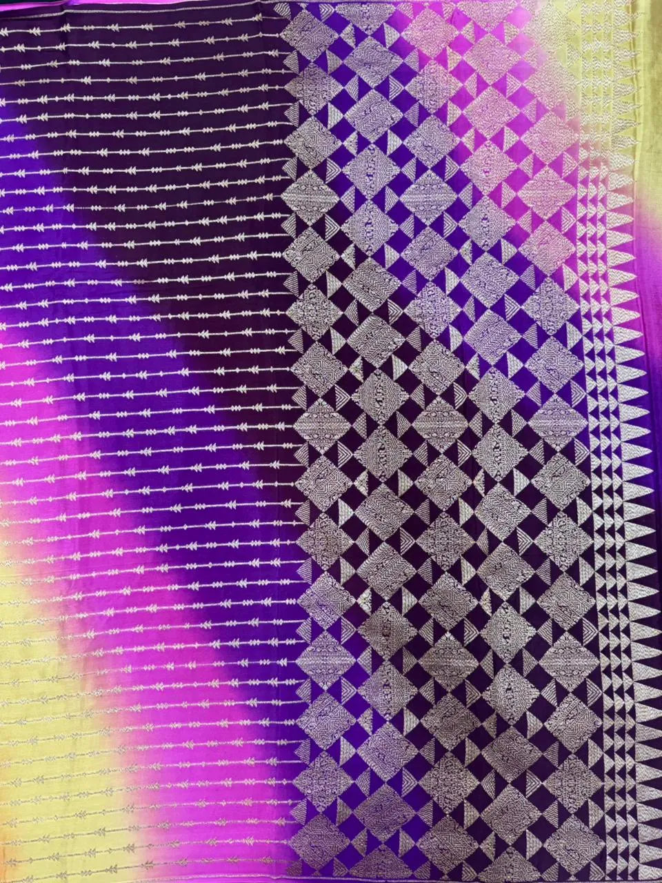 Pure Banarasi Crepe Saree