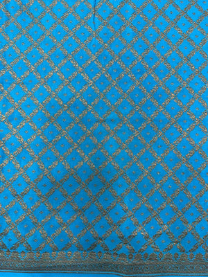 Elegant Pure Banarasi Crepe Silk Saree for Festive Grace