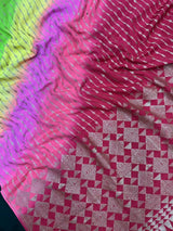 Pure Banarasi Crepe Saree