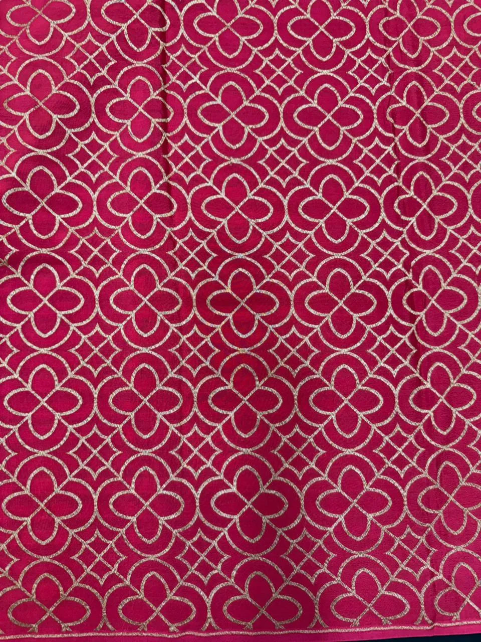 Pure Banarasi Crepe Saree