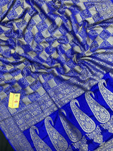 Exclusive Pure Banarasi Crepe Silk – Grace Meets Tradition 