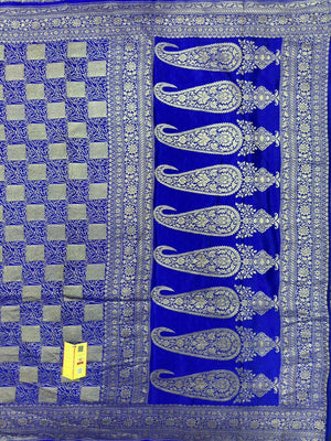 Exclusive Pure Banarasi Crepe Silk – Grace Meets Tradition 