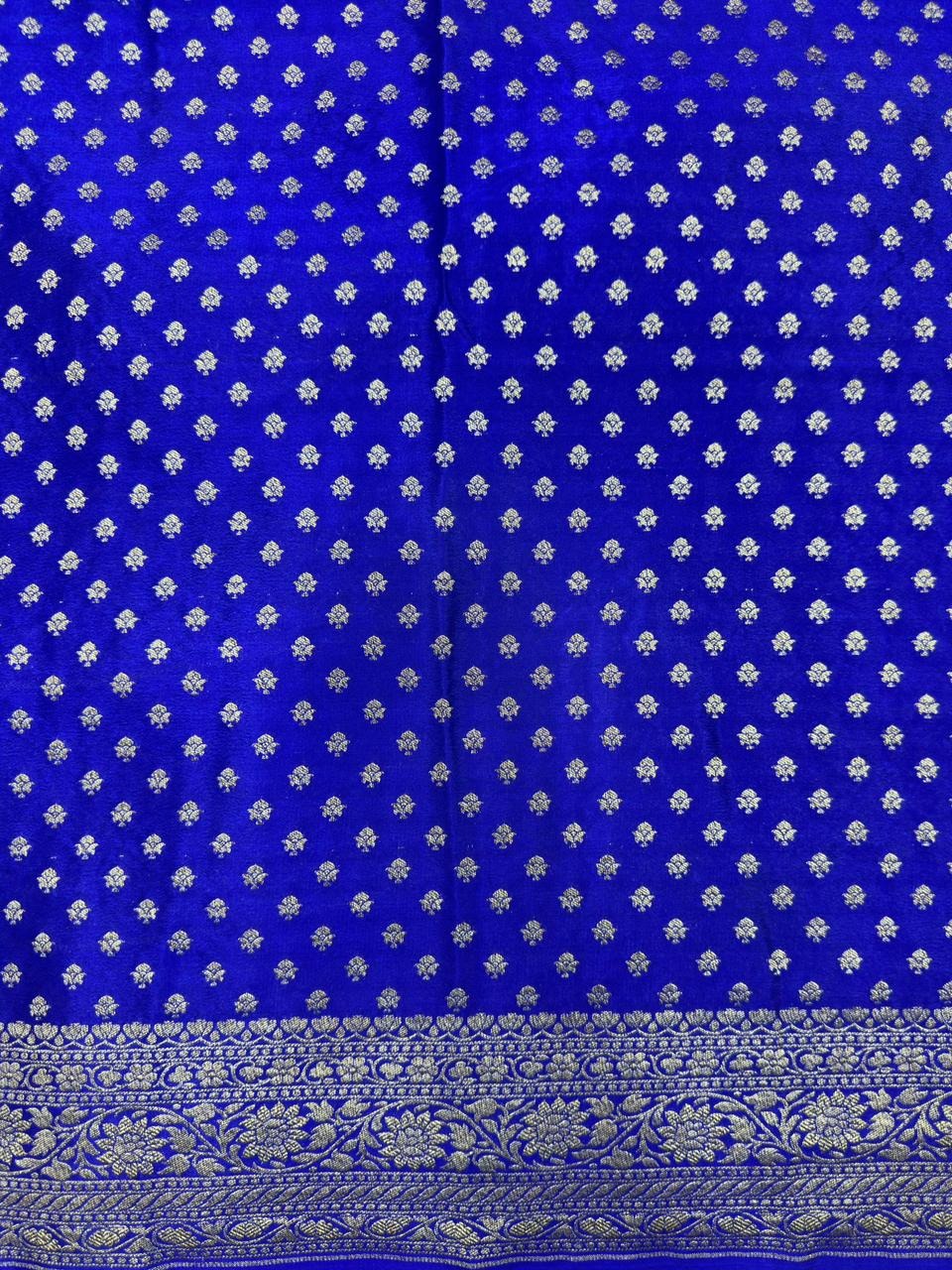 Exclusive Pure Banarasi Crepe Silk – Grace Meets Tradition 
