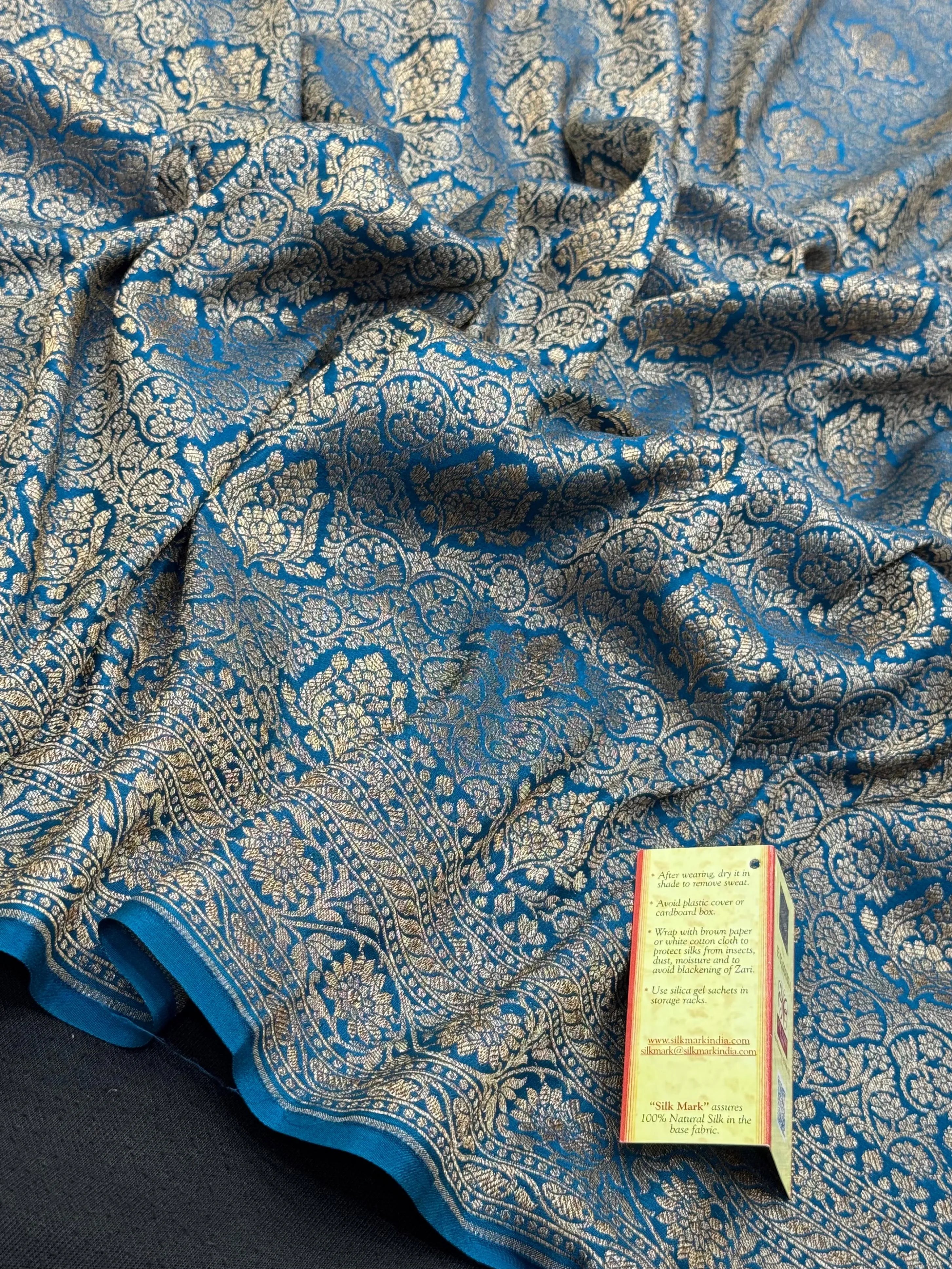 Pure Banarasi Crepe Silk Saree 