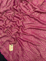 Pure Banarasi Crepe Silk Saree 