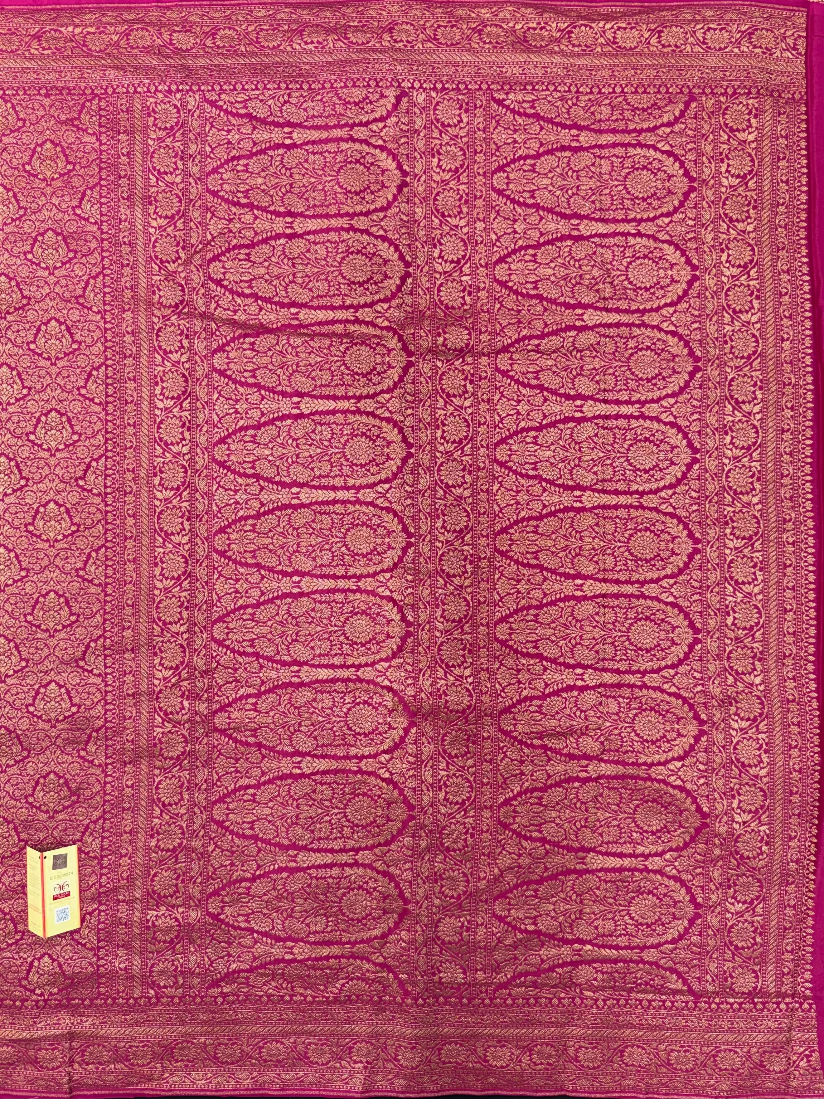 Pure Banarasi Crepe Silk Saree 