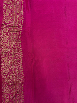 Pure Banarasi Crepe Silk Saree 