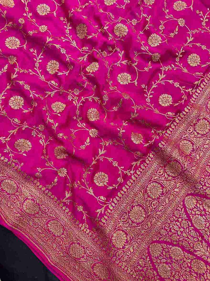 Pure Banarasi Crepe Silk Saree