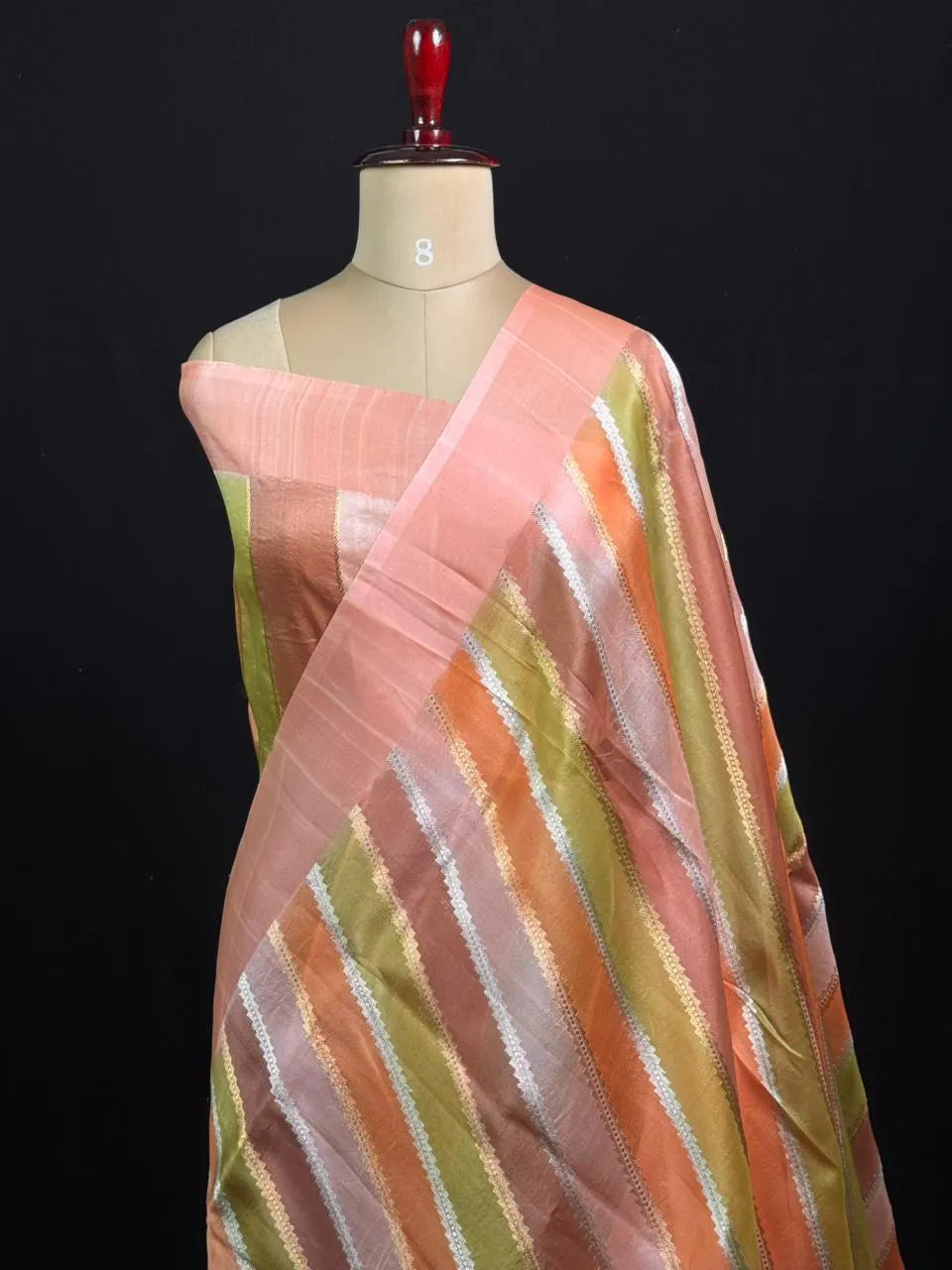 Timeless Elegance in Pure Tissue Kota Silk