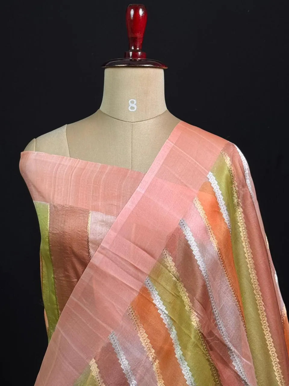 Timeless Elegance in Pure Tissue Kota Silk