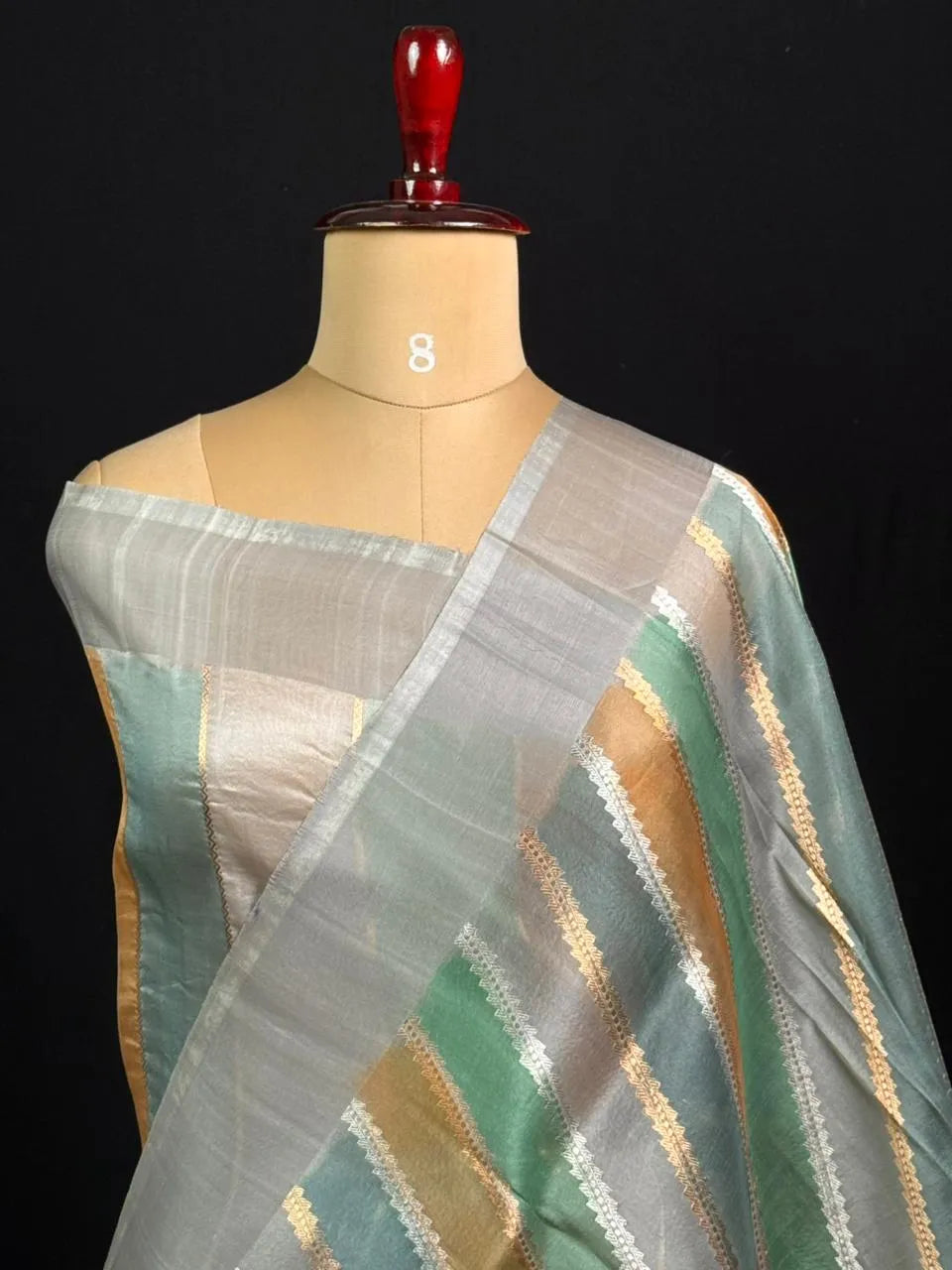Timeless Elegance in Pure Tissue Kota Silk