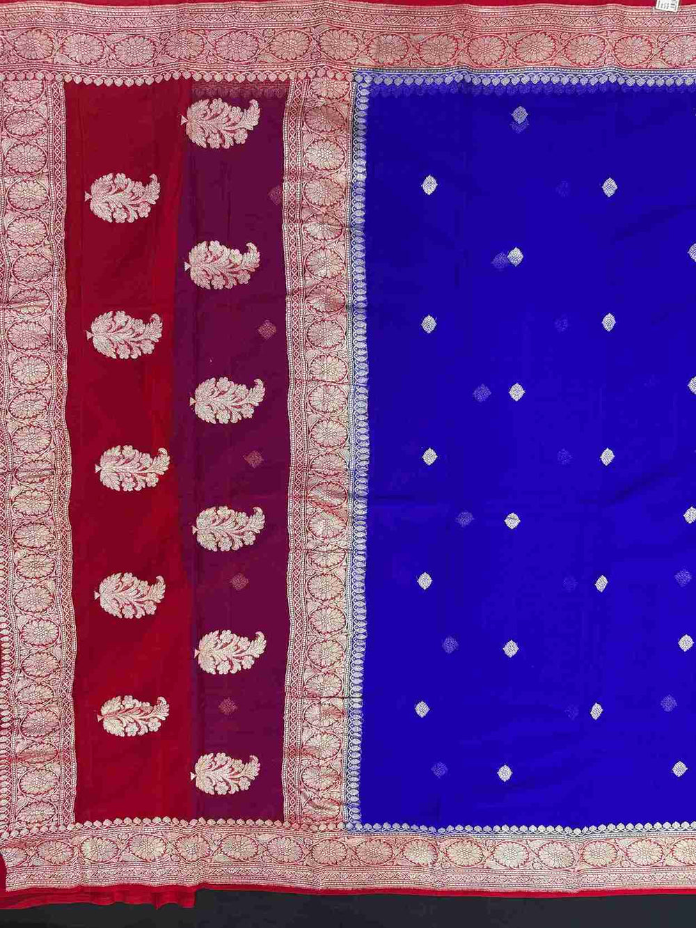 Banarasi Pure Khaddi Chiffon Saree