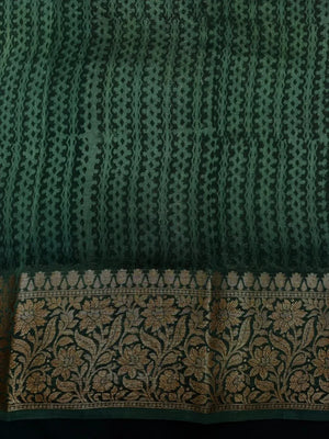 “Pure Chinya Silk Saree with Elegant Designer Border – Traditional & Luxurious” (Pure Chinya Silk H)