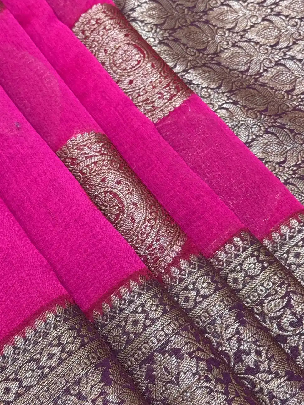 Pure Chinya Silk Saree