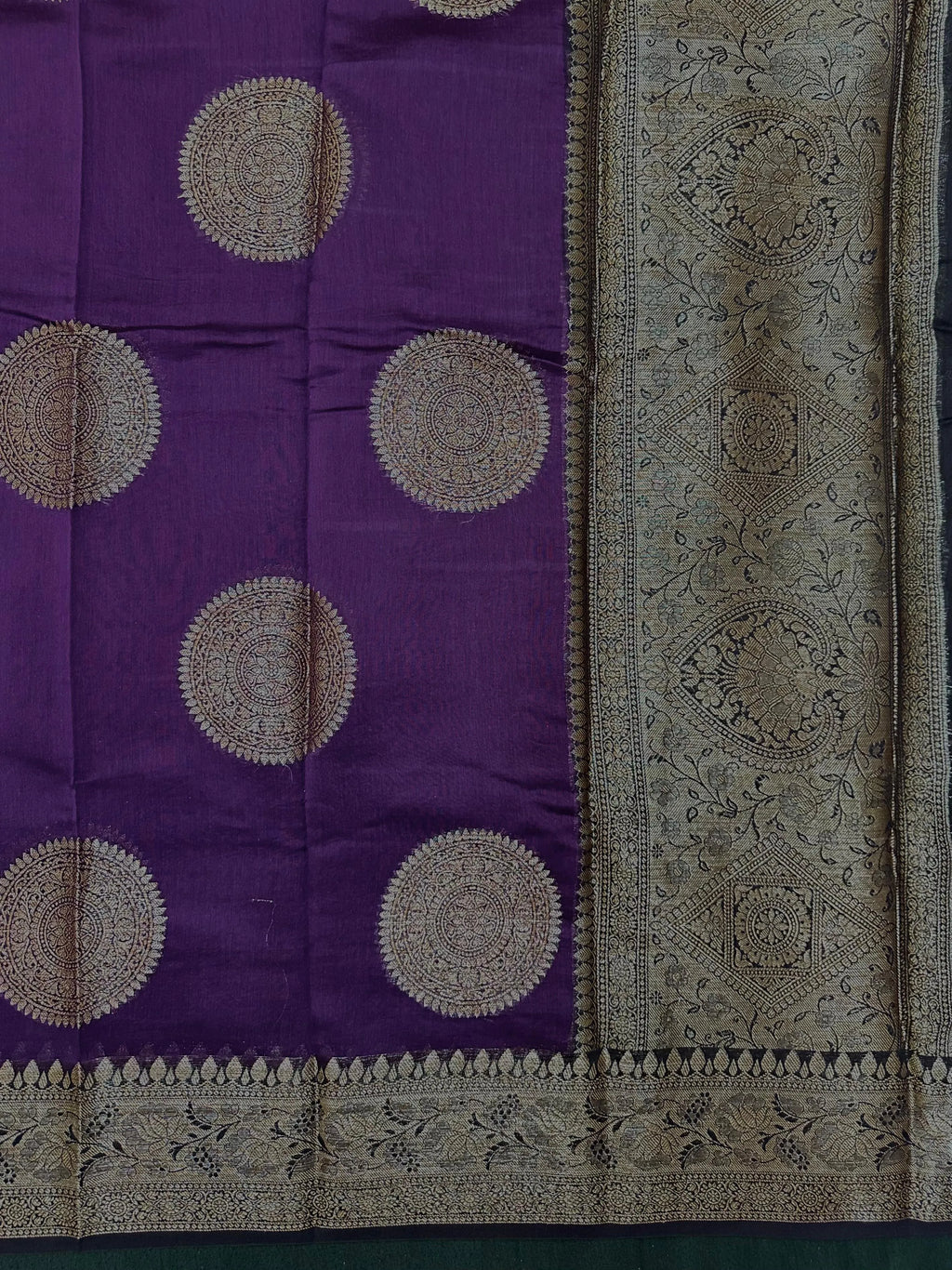 Pure Chinya silk saree with natural sheen and traditional handwoven design – ideal for festive and wedding wear