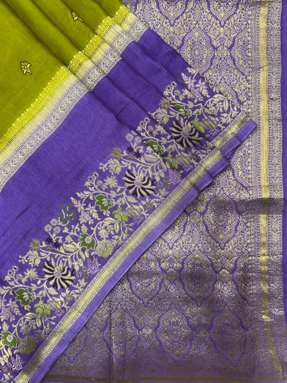 Pure Gulabi Viscose Saree