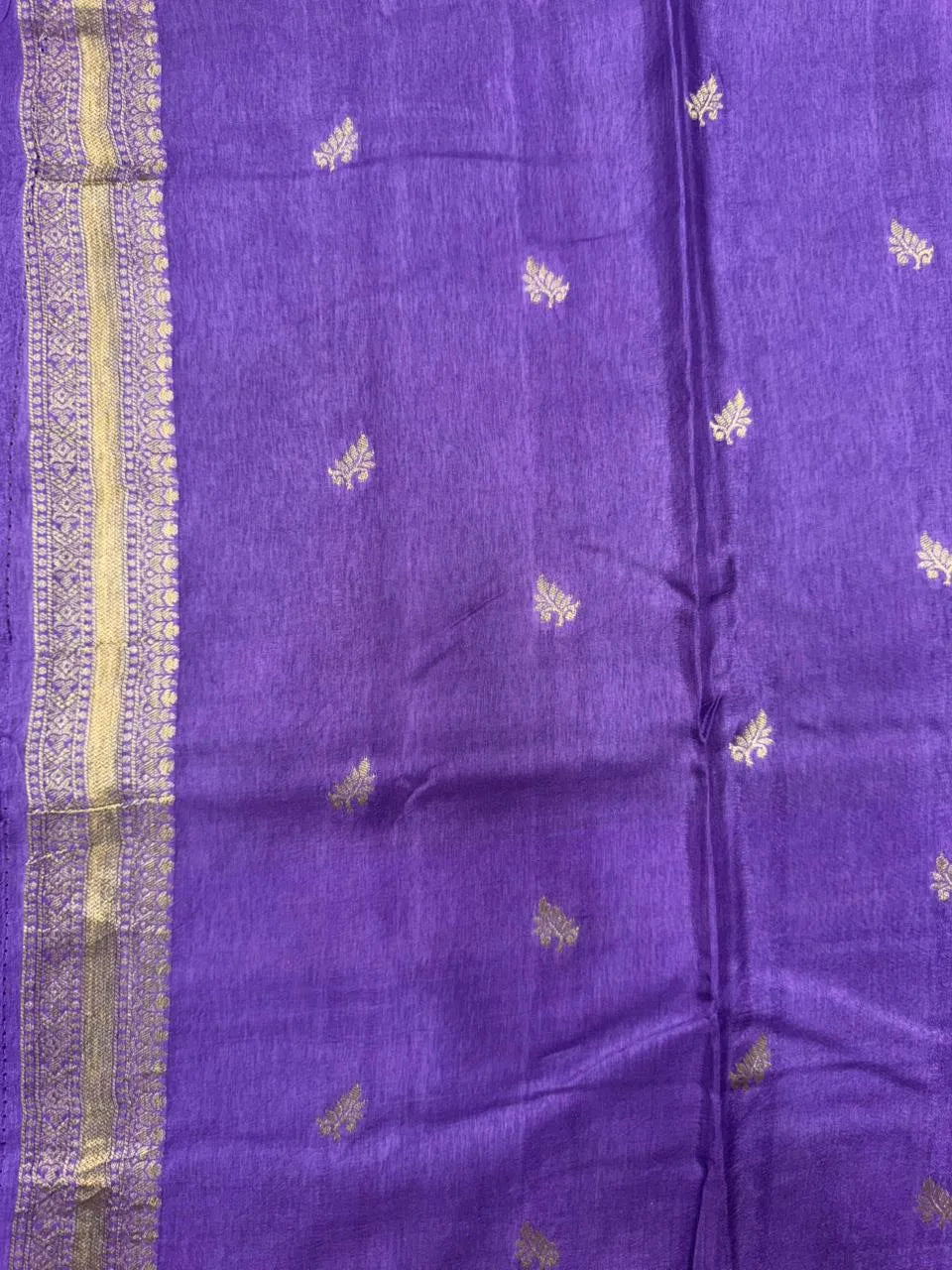 Pure Gulabi Viscose Saree