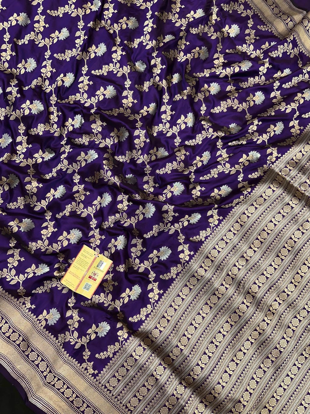 Pure Katan Silk Saree – Eternal Elegance for Every Occasion-Plain Pure Katan Silk
