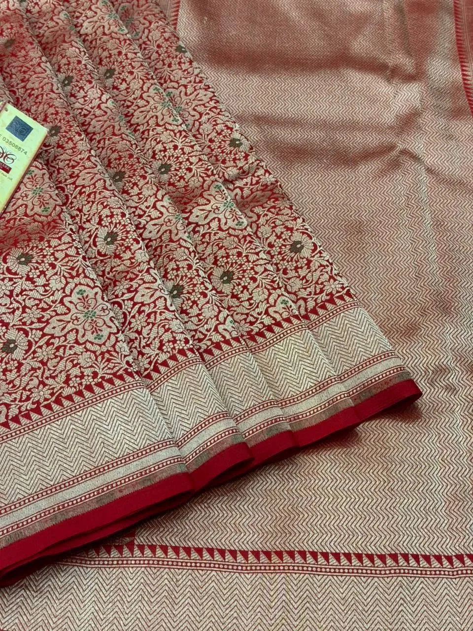 Banarasi Pure Katan Alfi Silk Saree