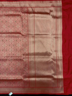 Banarasi Pure Katan Alfi Silk Saree