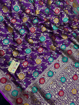 Pure Katan Silk Saree – Eternal Elegance for Every Occasion-Plain Pure Katan Silk 