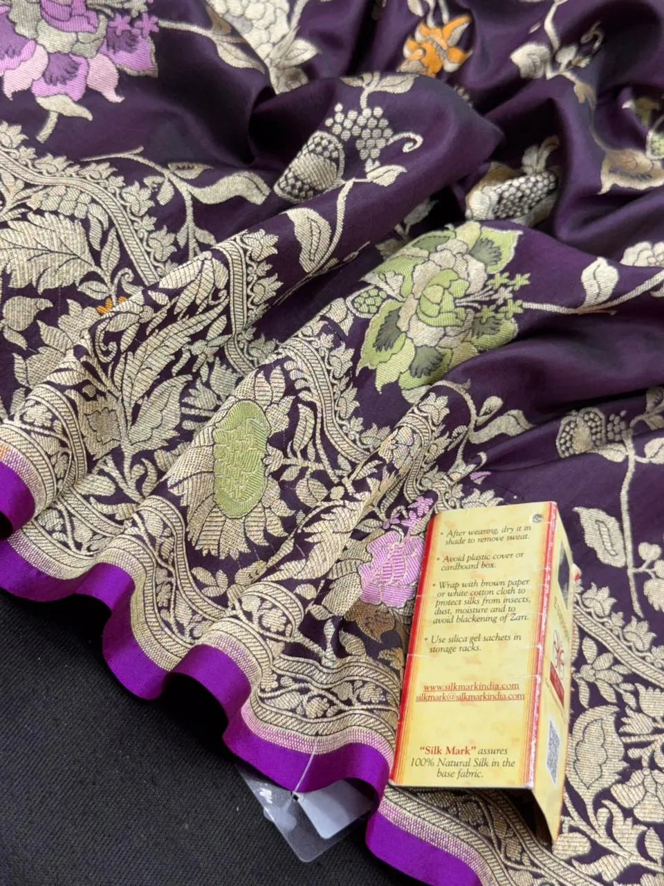 Regal Pure Katan Patola Silk Design