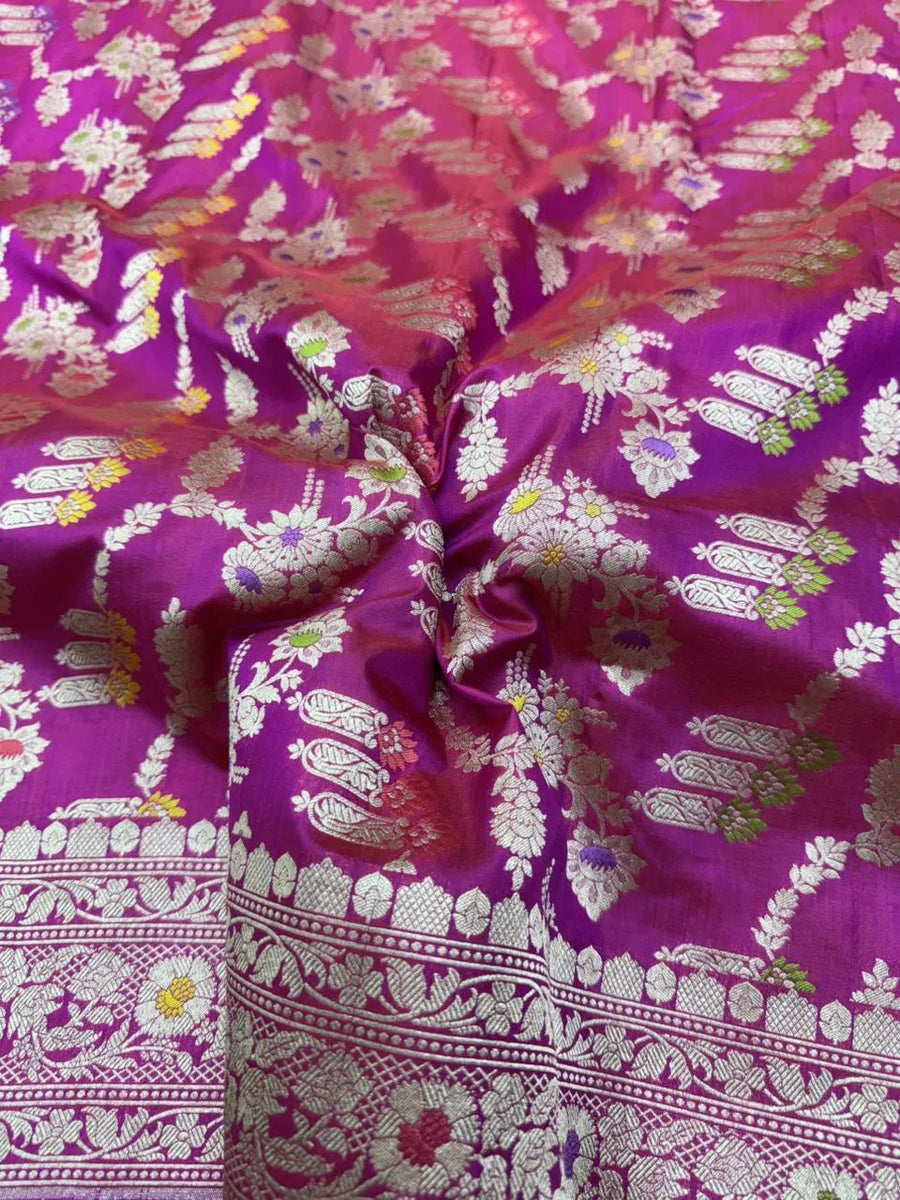Pure Katan Silk Saree – Eternal Elegance for Every Occasion-Pure Kataan Patola 