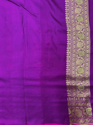 Pure Katan Silk Saree – Eternal Elegance for Every Occasion-Plain Pure Katan Silk 