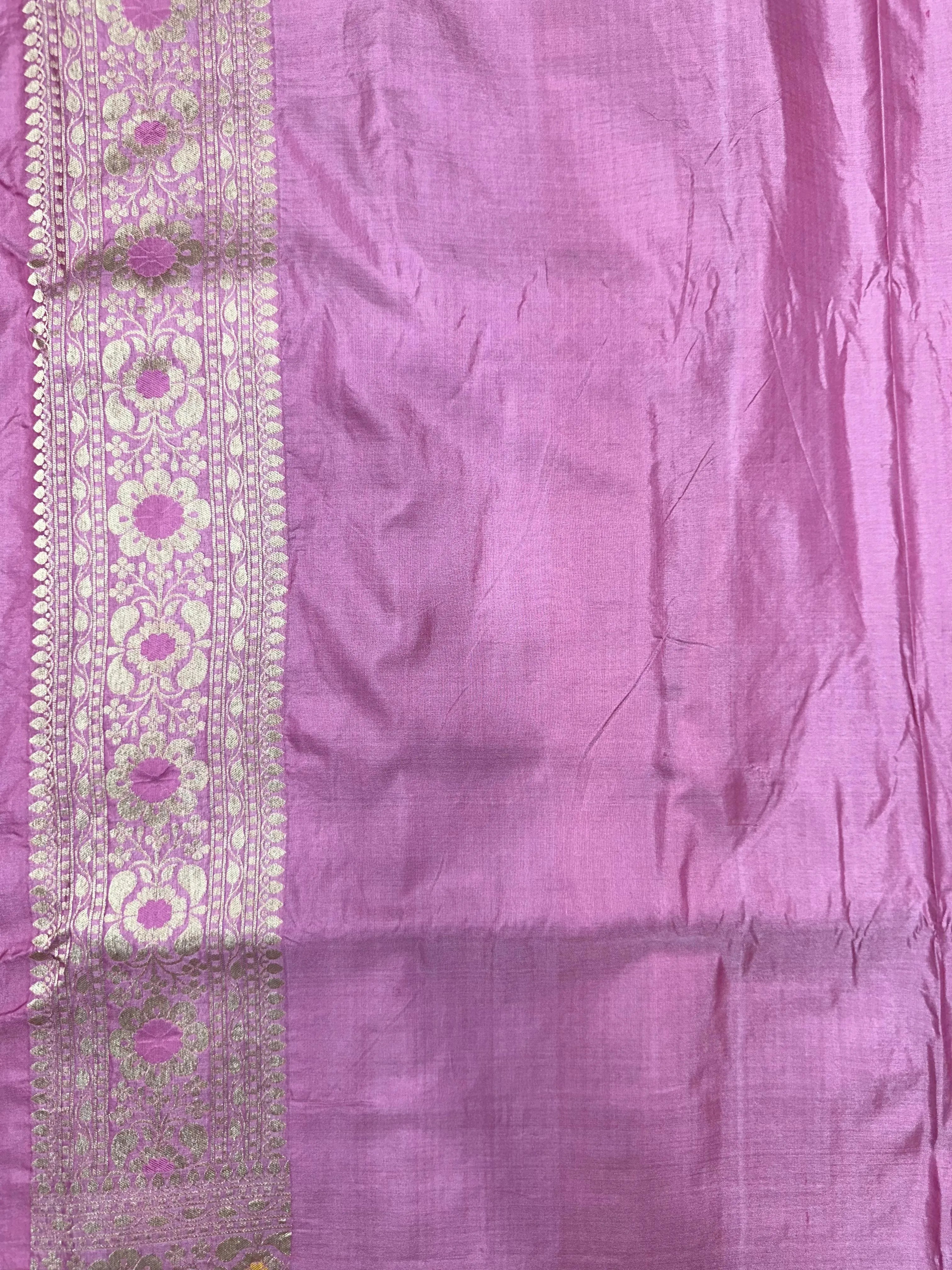 Pure Katan Silk Saree – Eternal Elegance for Every Occasion-Plain Pure Katan Silk (Copy)