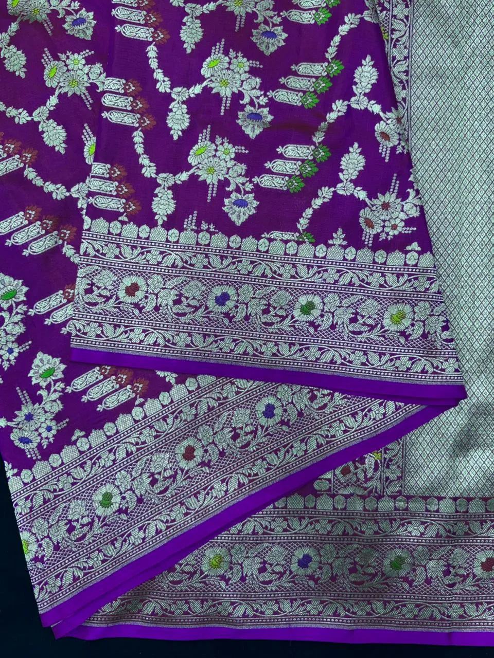 Pure Katan Silk Saree – Eternal Elegance for Every Occasion-Pure Kataan Patola 