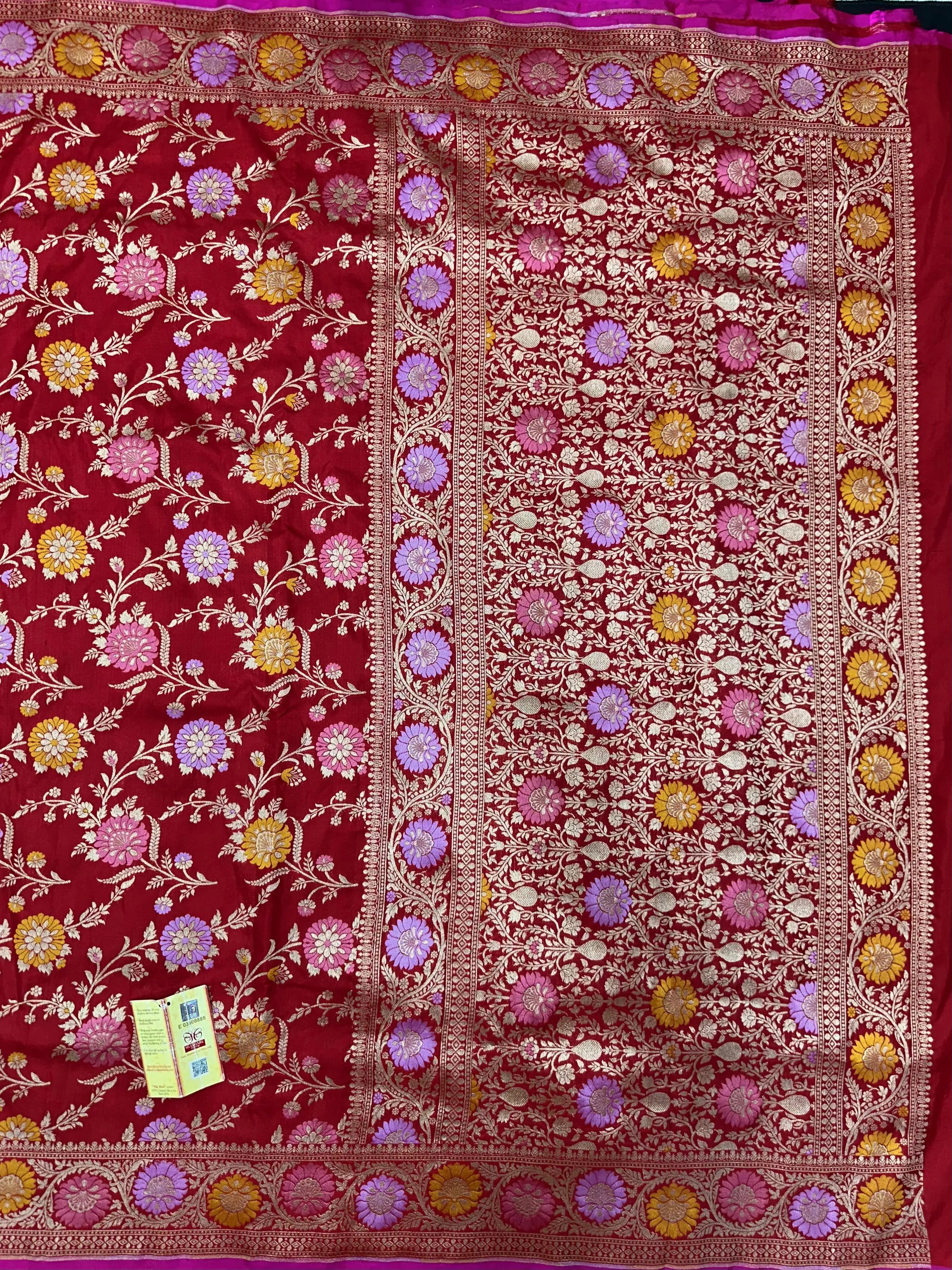 Pure Katan Silk Saree – Eternal Elegance for Every Occasion-Plain Pure Katan Silk 