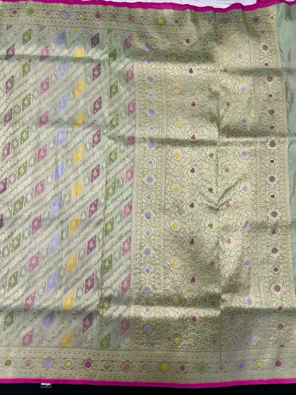 Pure Katan Silk Saree – Eternal Elegance for Every Occasion-Plain Pure Katan Silk (Copy)