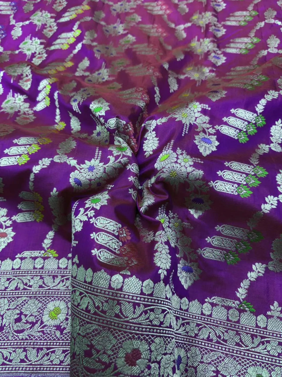 Pure Katan Silk Saree – Eternal Elegance for Every Occasion-Pure Kataan Patola 