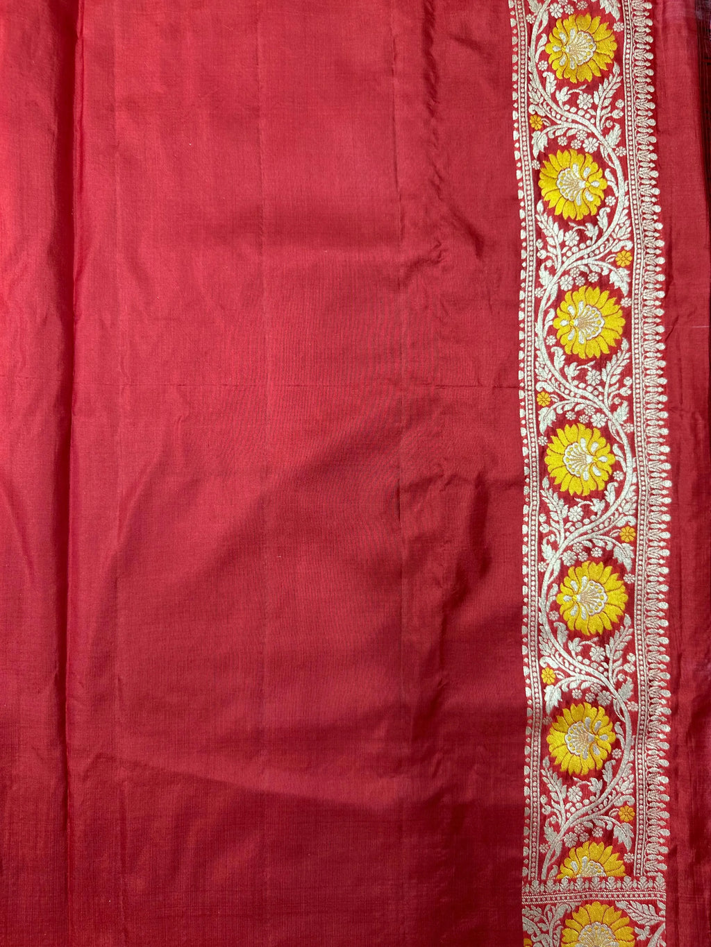 Pure Katan Silk Saree – Eternal Elegance for Every Occasion-Plain Pure Katan Silk 