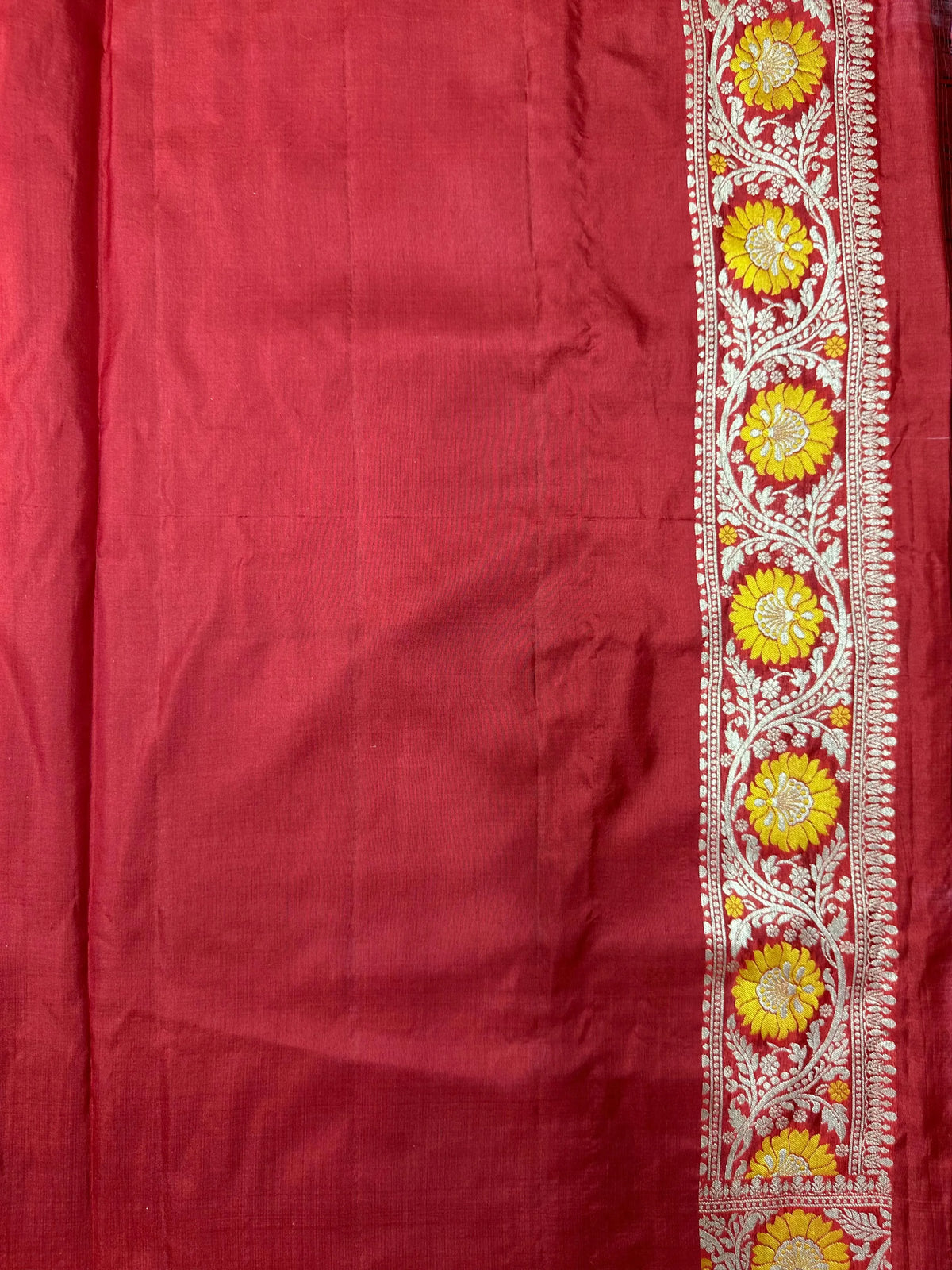 Pure Katan Silk Saree – Eternal Elegance for Every Occasion-Plain Pure Katan Silk 