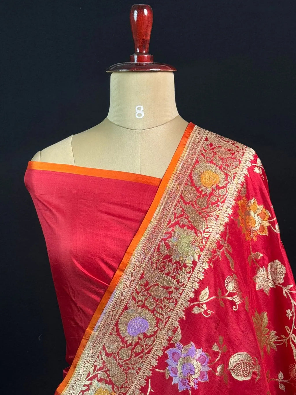 Regal Pure Katan Patola Silk Design